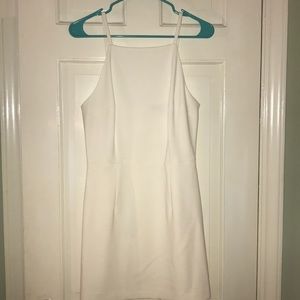 French Connection White Sleeveless Dress